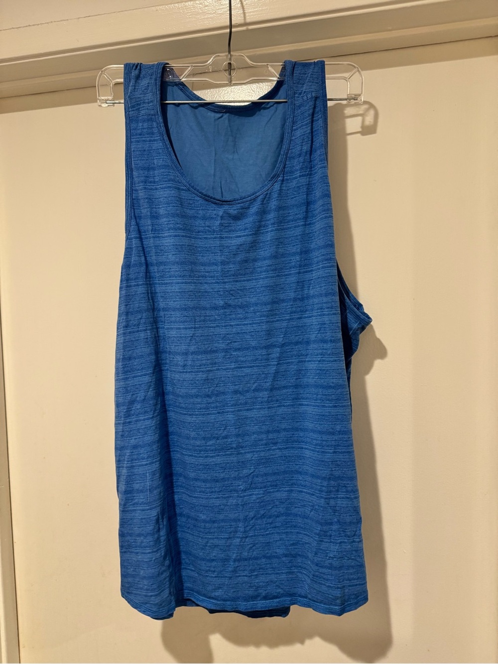 lululemon athletica Men's Blue Tank Top XL